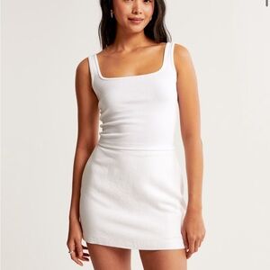 Never Worn Abercrombie Linen Blend Mini Skort